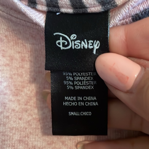 Ladies Pink Mickey Mouse Pajamas - Picture 6 of 6